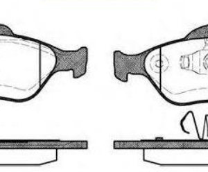 ΣΕΤ ΤΑΚΑΚΙΑ ΦΡΕΝΩΝ FORD ECO1073 ECOLINE