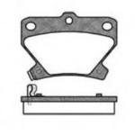 ΣΕΤ ΤΑΚΑΚΙΑ ΦΡΕΝΩΝ TOYOTA ECOLINE ECO1095