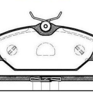 ΣΕΤ ΤΑΚΑΚΙΑ ΦΡΕΝΩΝ RENAULT ECOLINE ECO1247