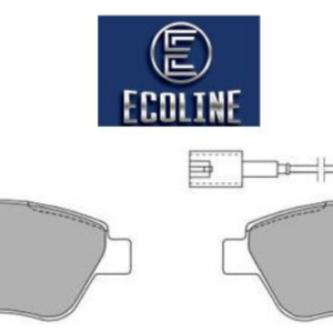 ΣΕΤ ΤΑΚΑΚΙΑ ΦΡΕΝΩΝ CITROEN/PEUGEOT/ALFA ROMEO/FIAT/LANCIA ECOLINE ECO1105