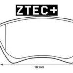 ΣΕΤ ΤΑΚΑΚΙΑ ΦΡΕΝΩΝ RENAULT BP2393.0 ZTEC+