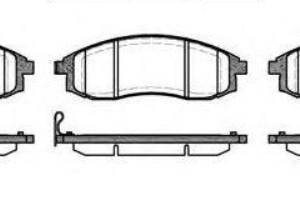 ΣΕΤ ΤΑΚΑΚΙΑ ΦΡΕΝΩΝ MITSUBISHI JAPANPARTS PA582AF