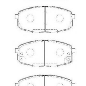 ΣΕΤ ΤΑΚΑΚΙΑ ΦΡΕΝΩΝ HYUNDAI/KIA ECOLINE ECO1121