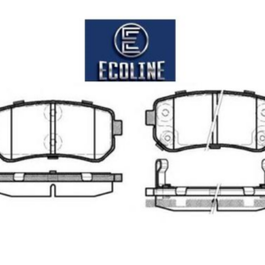 ΣΕΤ ΤΑΚΑΚΙΑ ΦΡΕΝΩΝ HYUNDAI/KIA ΟΠΙΣΘΕΝ ECO1139 ECOLINE