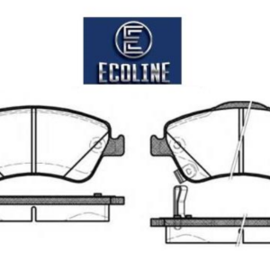 ΣΕΤ ΤΑΚΑΚΙΑ ΦΡΕΝΩΝ TOYOTA ECOLINE ECO1130