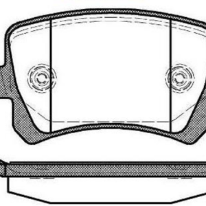 ΣΕΤ ΤΑΚΑΚΙΑ ΦΡΕΝΩΝ ΠΙΣΩ ΑΞΟΝΑ VW GROUP ECO1358 ECOLINE