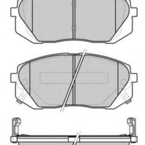 ΣΕΤ ΤΑΚΑΚΙΑ ΦΡΕΝΩΝ KIA BP42501.0 ZTEC+