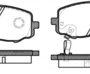 ΣΕΤ ΤΑΚΑΚΙΑ ΦΡΕΝΩΝ HYUNDAI BP24910.0 ZTEC+