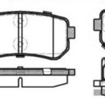 ΣΕΤ ΤΑΚΑΚΙΑ ΦΡΕΝΩΝ NISSAN ΟΠΙΣΘ. ECO1028 ECOLINE