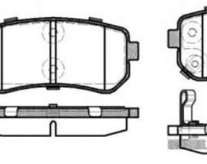 ΣΕΤ ΤΑΚΑΚΙΑ ΦΡΕΝΩΝ NISSAN ΟΠΙΣΘ. ECO1028 ECOLINE