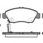 ΣΕΤ ΤΑΚΑΚΙΑ ΦΡΕΝΩΝ HONDA ECO1041 ECOLINE