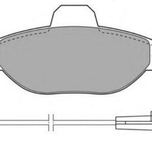 ΣΕΤ ΤΑΚΑΚΙΑ ΦΡΕΝΩΝ FIAT/LANCIA DANBLOCK DB510148