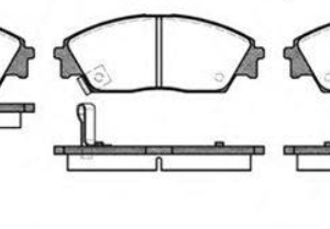 ΣΕΤ ΤΑΚΑΚΙΑ ΦΡΕΝΩΝ HONDA BP21322.0 ZTEC+